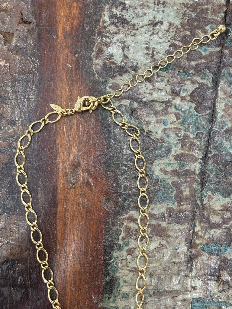 Equestrian Pendant Handmade Lion Gold Necklace