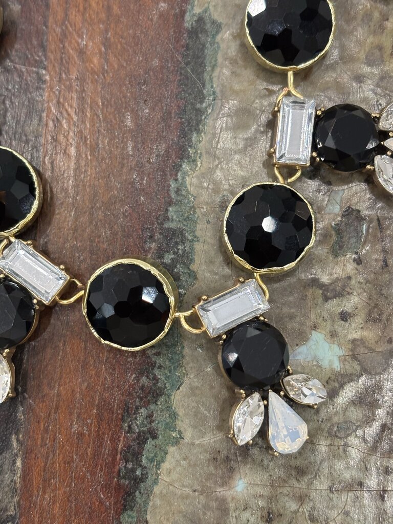 2 Piece Handmade Crystal Set Necklace & Earring