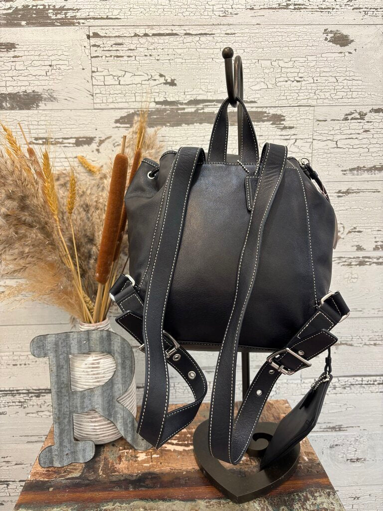 Coach Legacy Black Backpack
