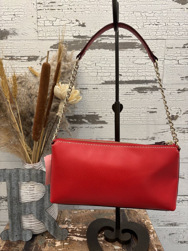 Kate Spade Wellesley Byrd Red Chain Shoulder Bag