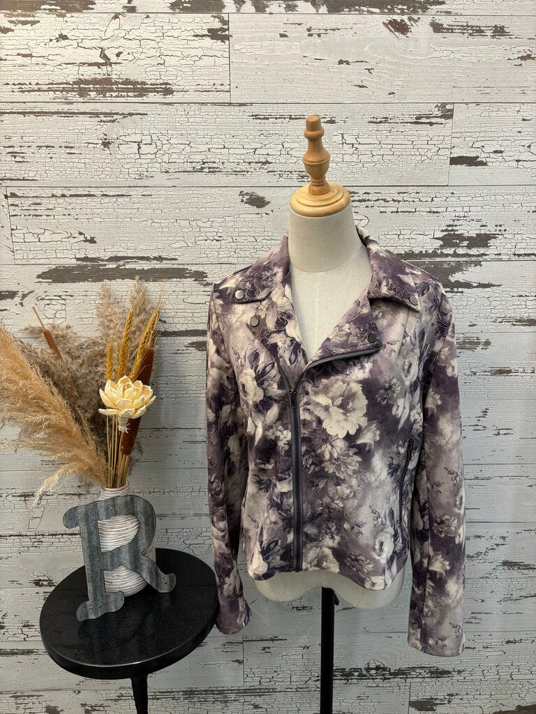 Solitaire Zip Up Light Weight Jacket Size: S
