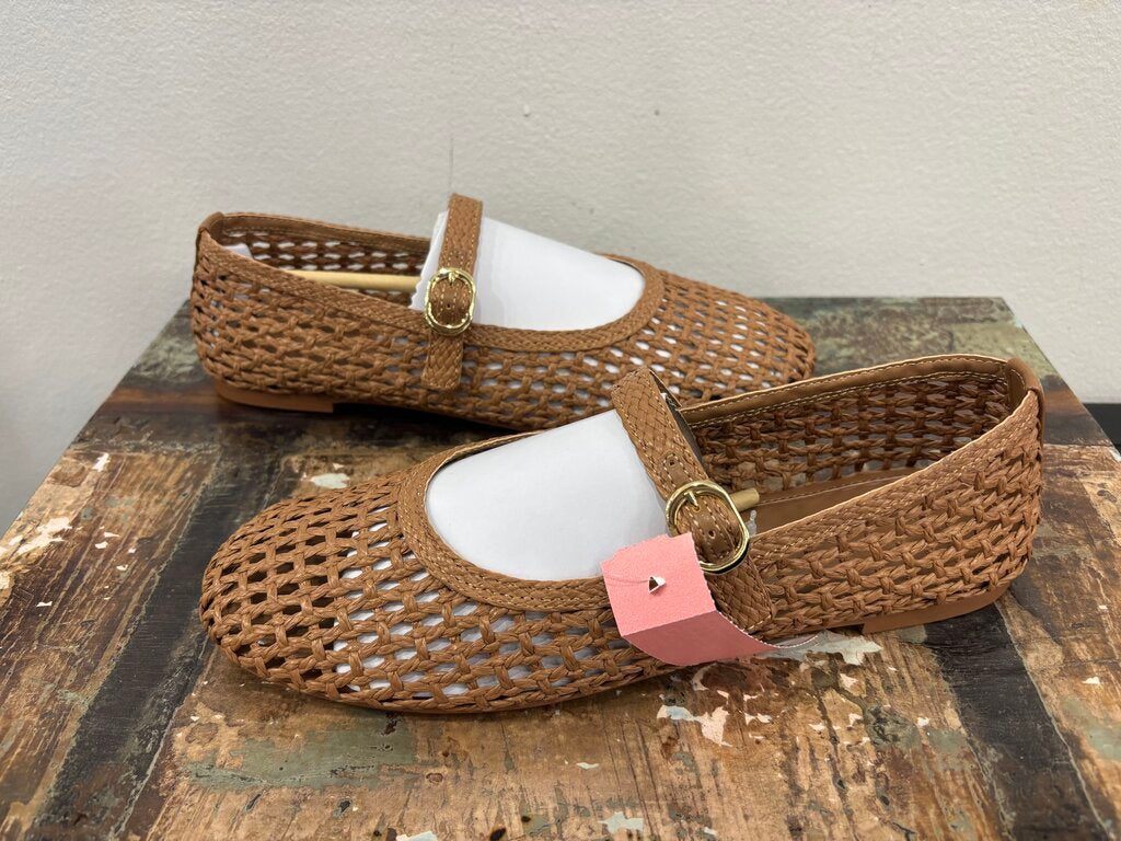 Abercrombie & Fitch Women NWT Raffia Mary Jane Size: 10