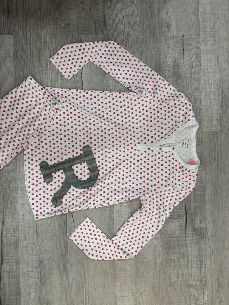 Roller Rabbit PJS Hearts 2 Piece Set