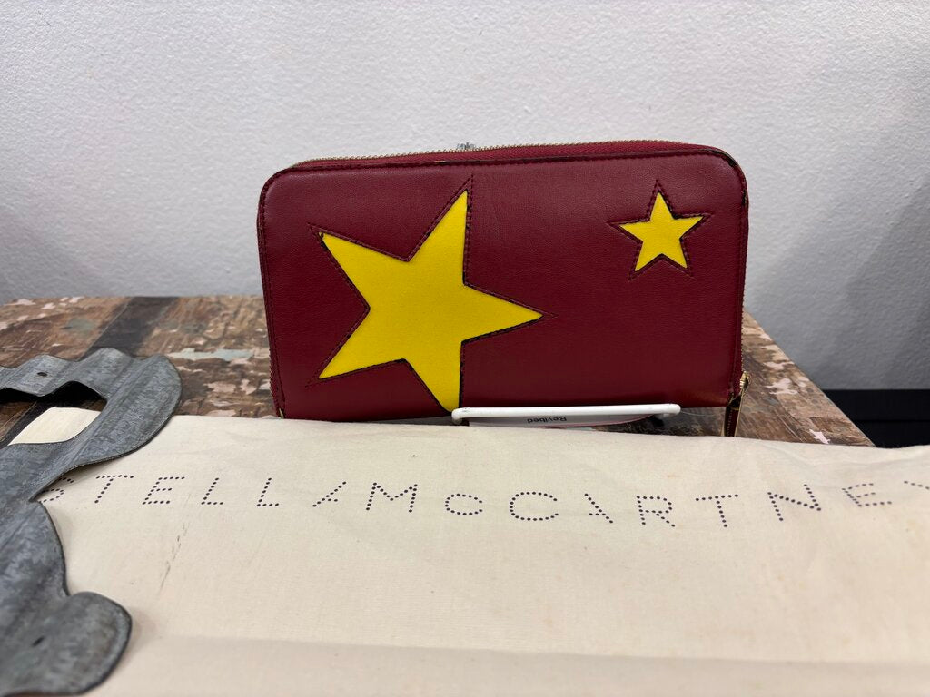 Stella McCartney Vegan Leather Star Wallet