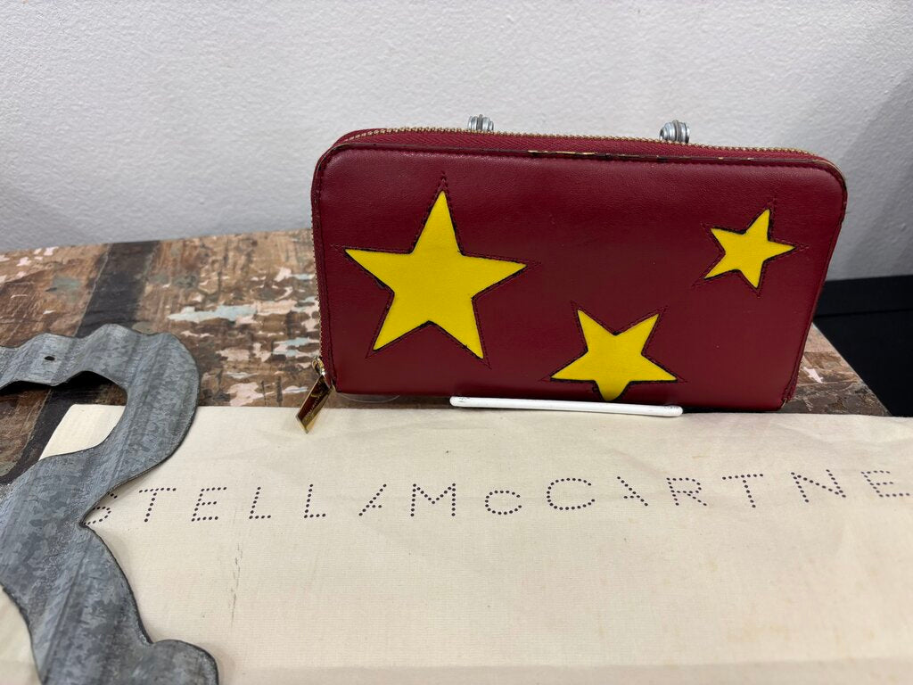 Stella McCartney Vegan Leather Star Wallet