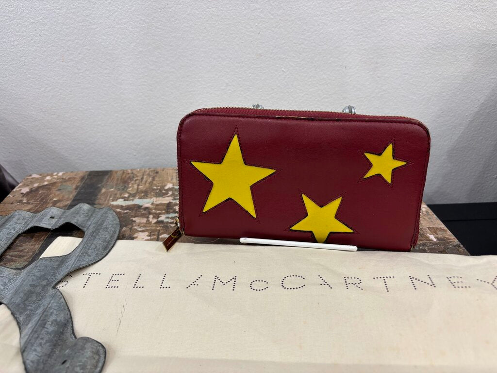 Stella McCartney Vegan Leather Star Wallet