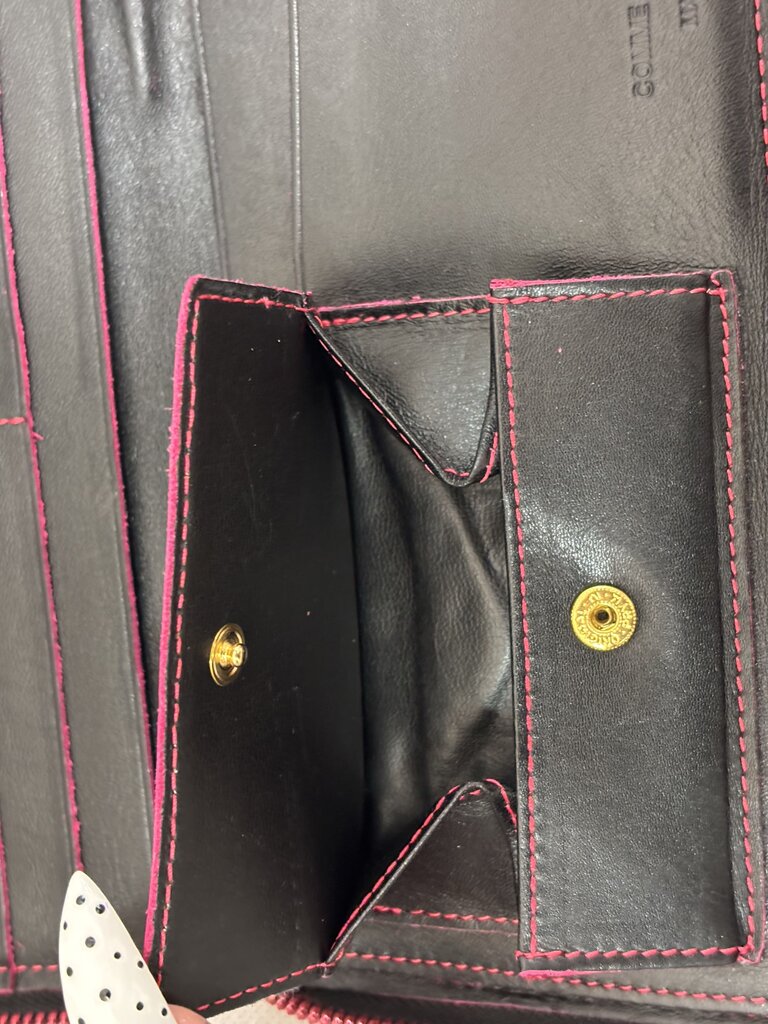 Comme Des Garcons Leather Zip Around Wallet