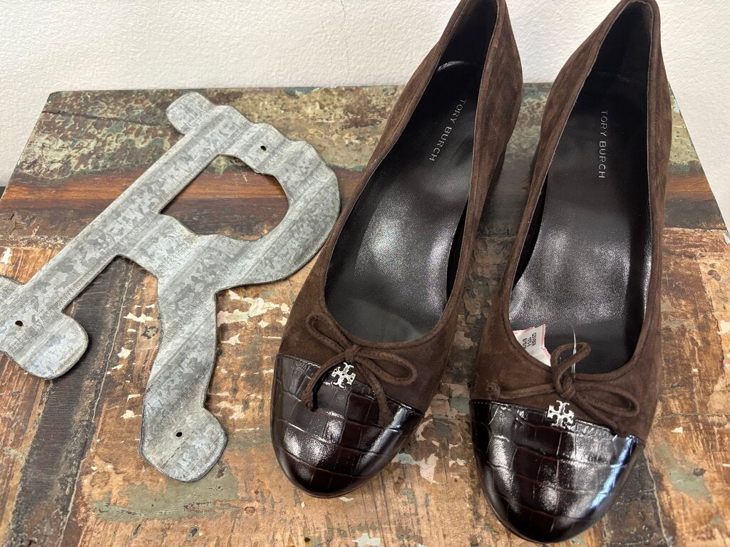 Tory Burch Cap -Toe Ballet Flats Size: 7.5