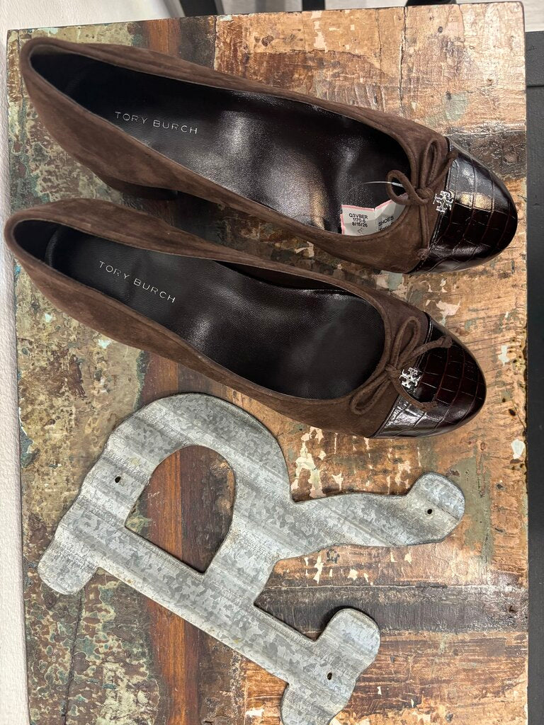 Tory Burch Cap -Toe Ballet Flats Size: 7.5