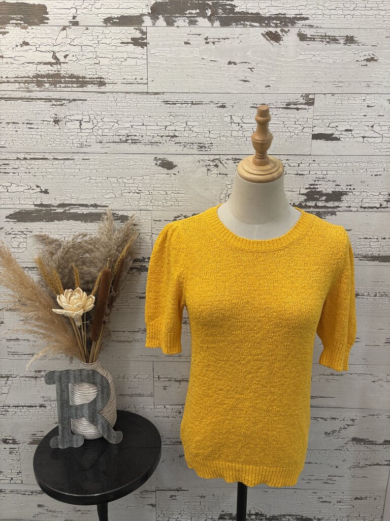 Ann Taylor NWT Yellow Sweater Top