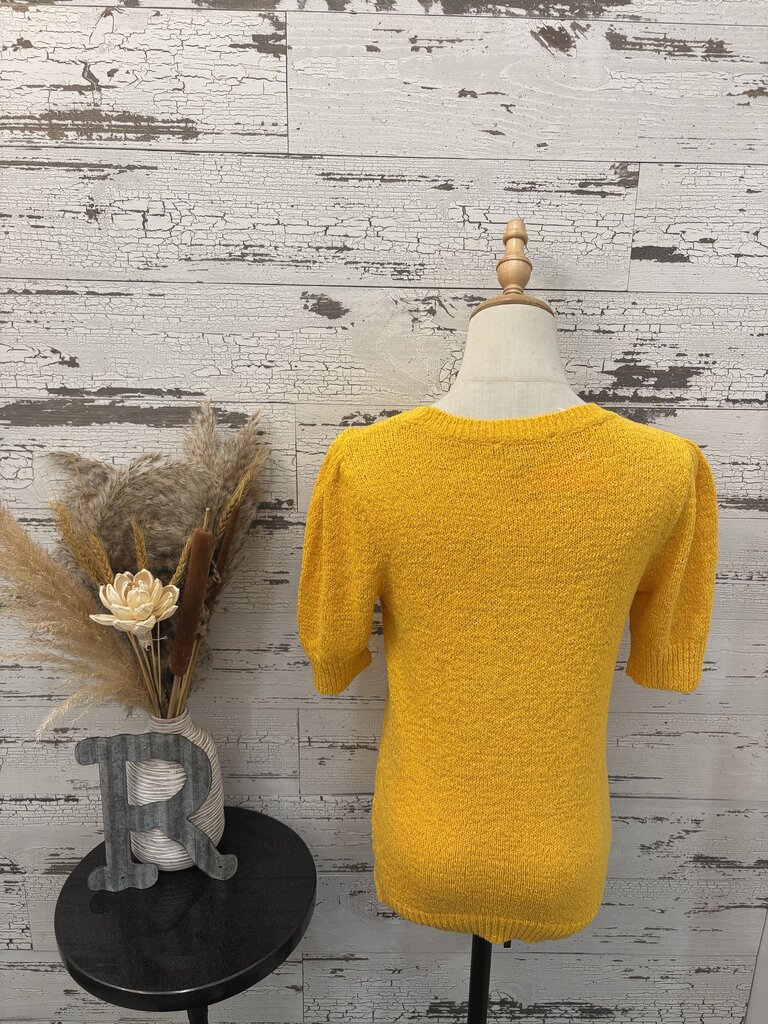 Ann Taylor NWT Yellow Sweater Top