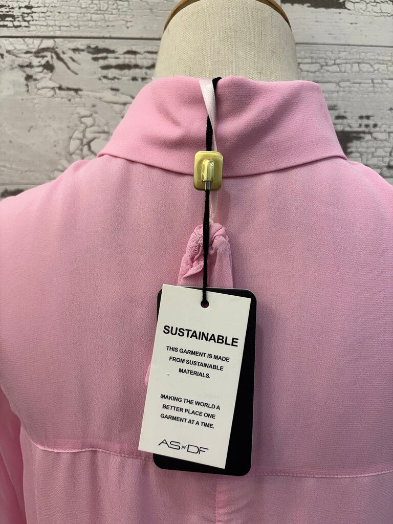 AS by DF NWT Pink Button Up Blouse