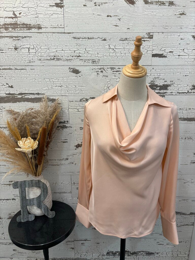 Elie Tahari Light Pink Blouse