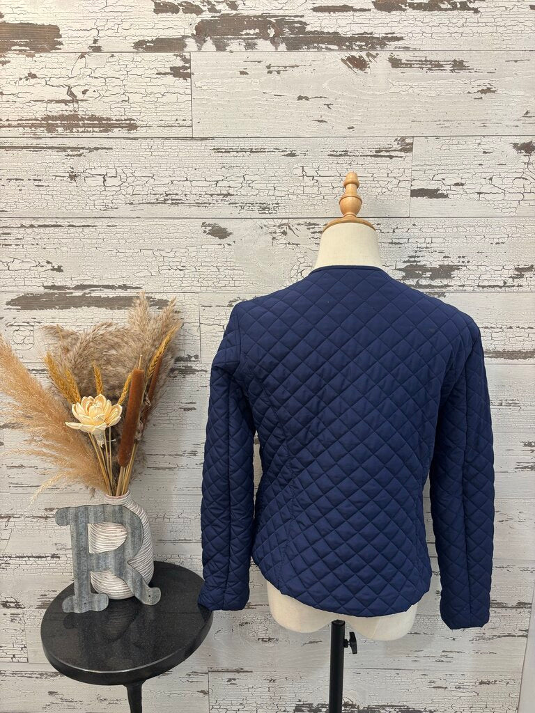 Ruby Road Quilted Blue Jacket