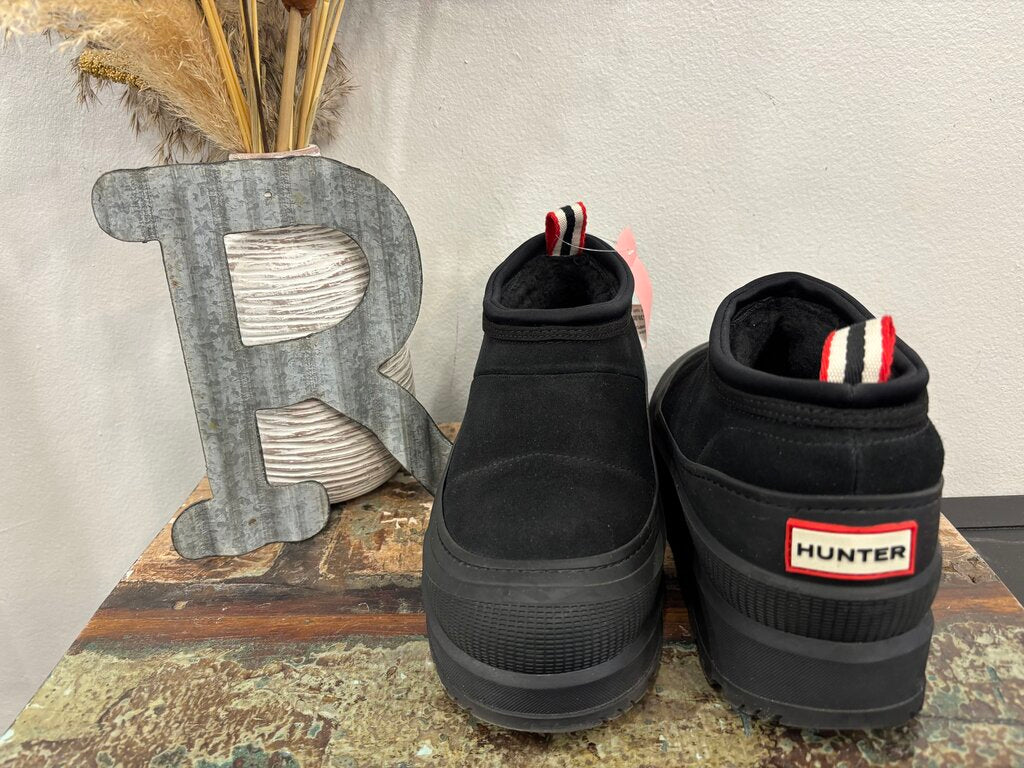 Hunter Waterproof Slip on Booties Size: 9