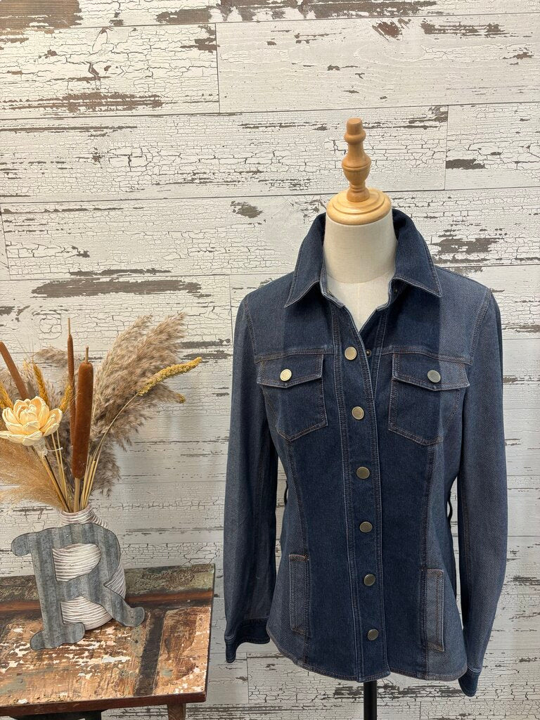 Worth 2 Tones Denim Jean Jacket