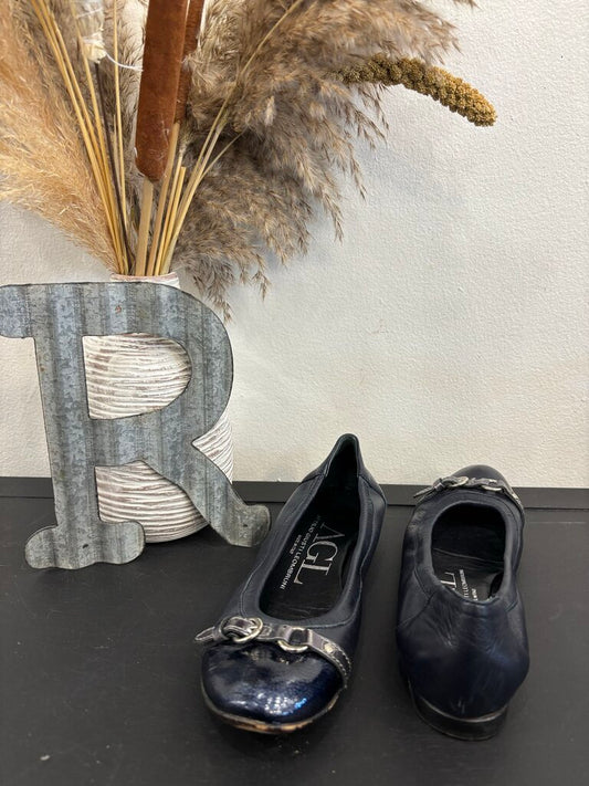 AGL Navy Blue Flat Size: 7.5