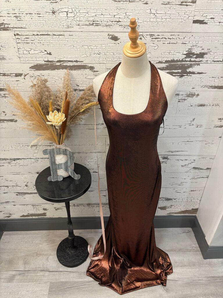 Lulus NWT Copper Dress