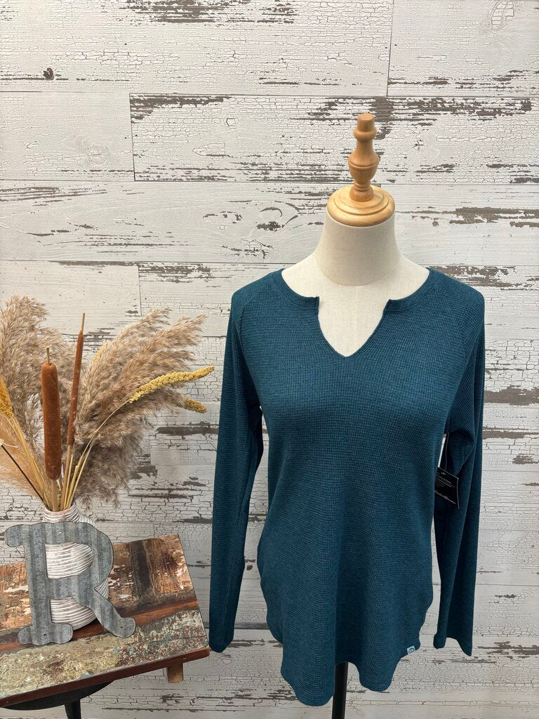 Eddie Bauer NWT Teal Long Sleeve