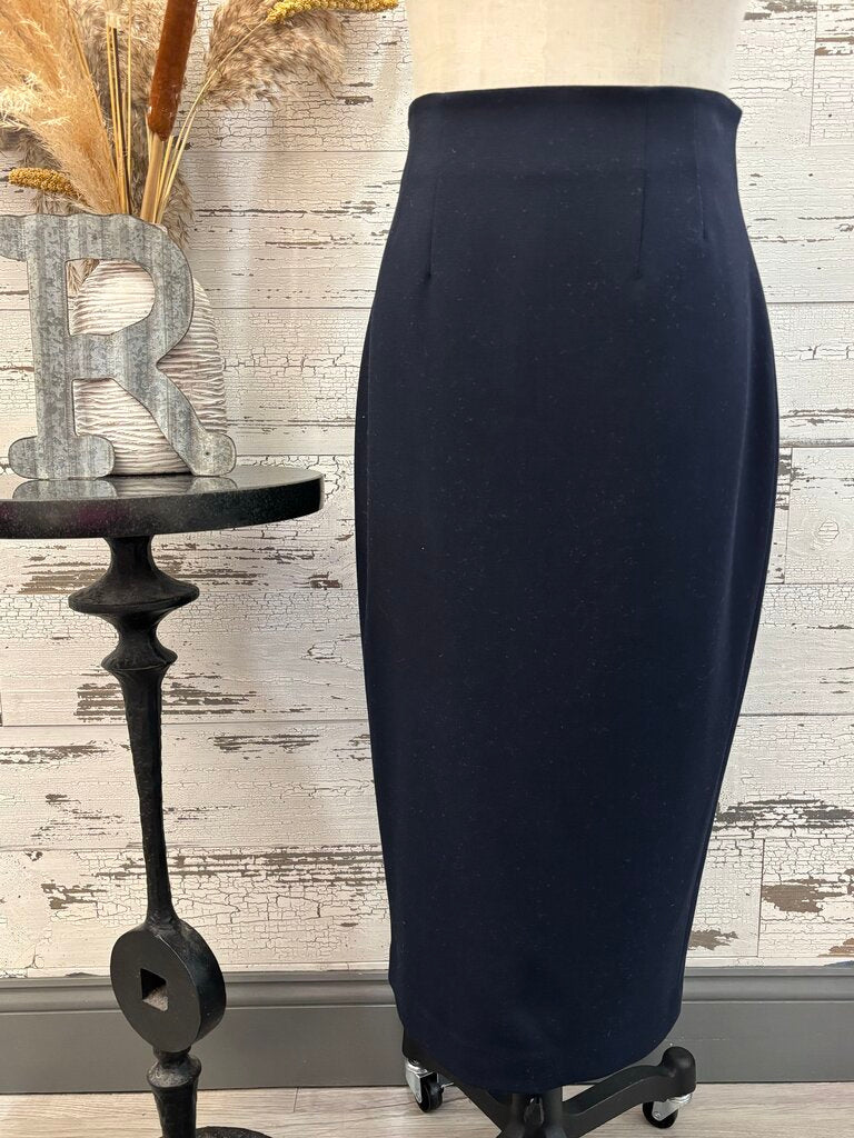 Veronica Beard Navy Skirt