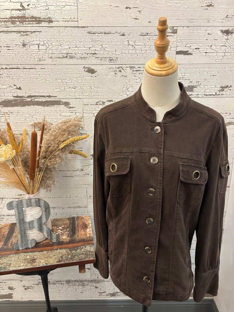 Brown Denim Jacket