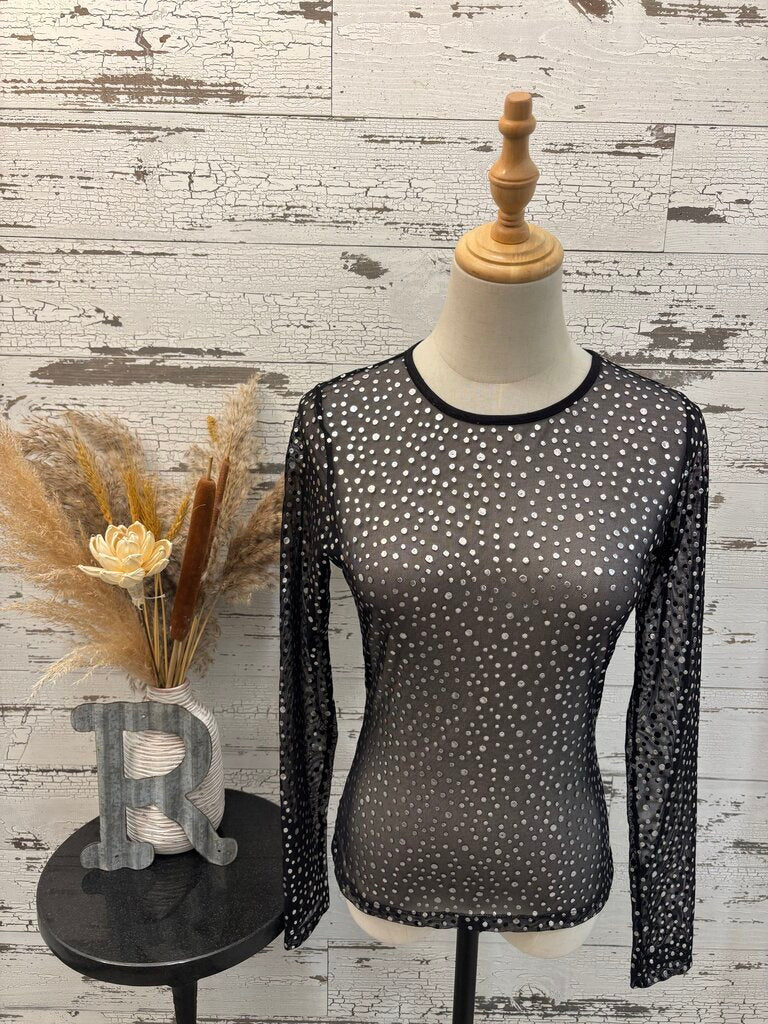 Cache Polka Dot Blouse