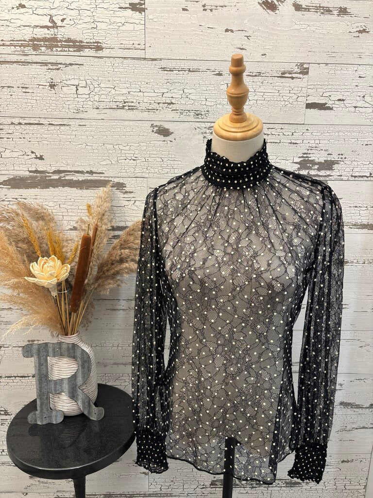 Akris Polka Dot Blouse