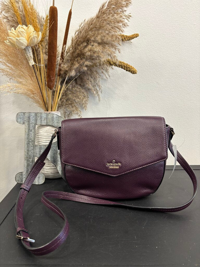 Kate Spade Spence Court Plum Crossbody