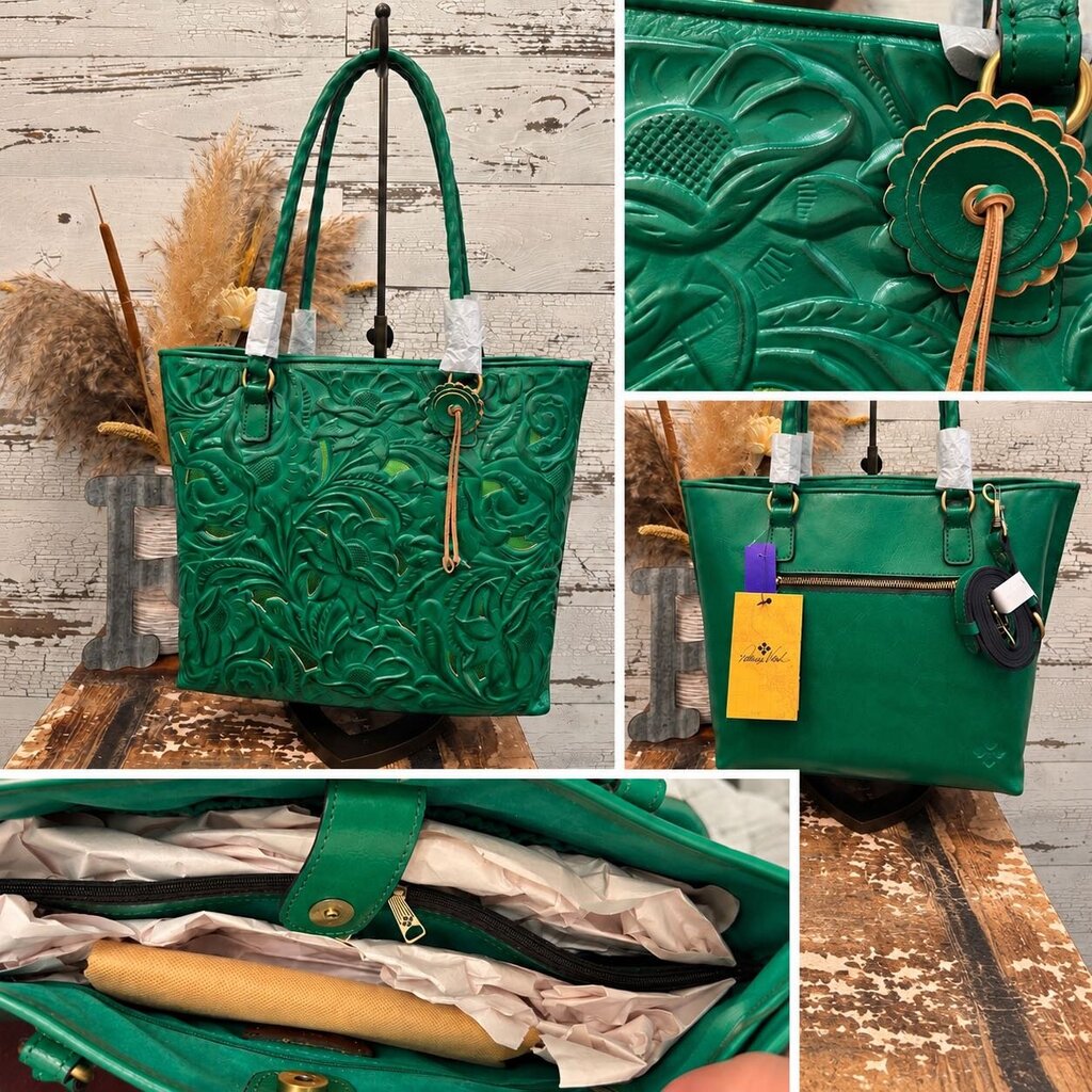 Patricia Nash NWT Adeline Tooled Tote