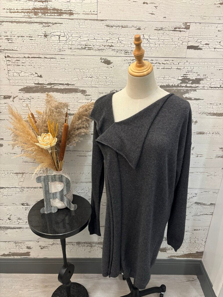 Verre 100% Cashmere Gray Dress