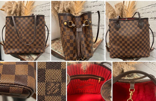 Louis Vuitton Neverfull MM Authentic Damier Ebene MM