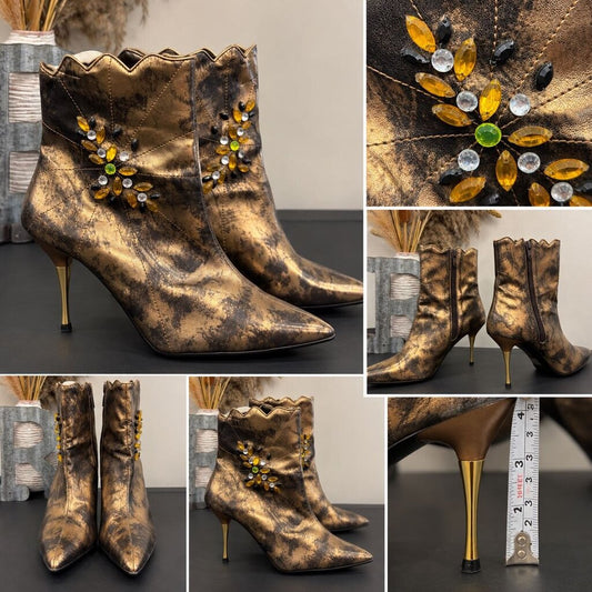 Lady Godiva Heeled Boots