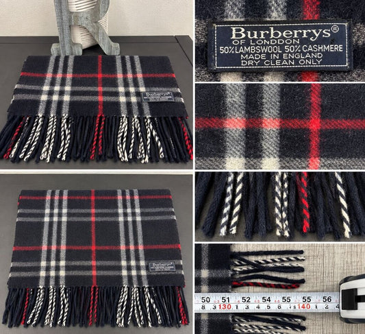 Burberrys Authentic Vintage 1980 Scarf