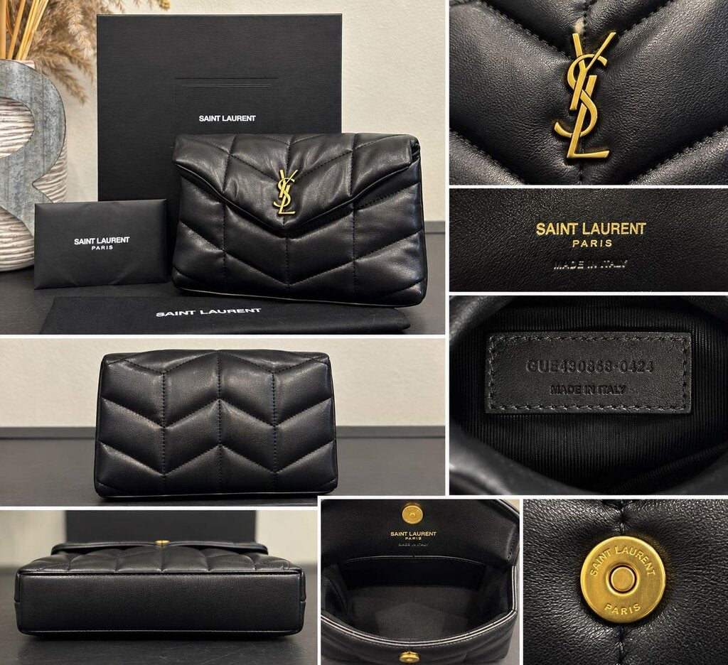 Saint Laurent Mini Lou Puffer COA