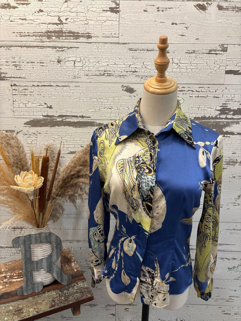 Just Cavalli 2000 area designer label Blouse