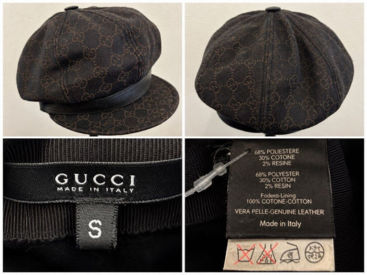 Gucci Authentic Newspaper boy hat