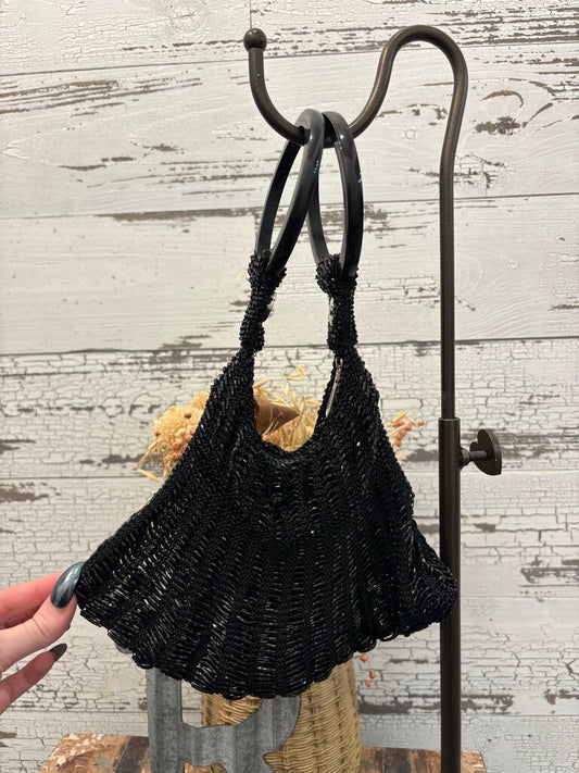 Bar 111 Black Sequin Purse